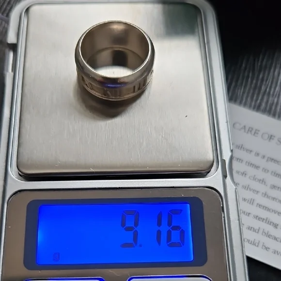 Tiffany & Co. Sterling Atlas Ring - Picture 11 of 11